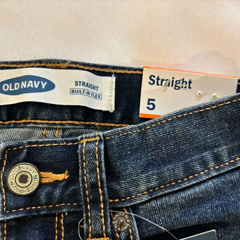 Old Navy‎ New with Tags Boy’s Built In Flex Blue Jeans Size 5